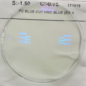 PC hmc blue cut lens